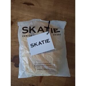 SKATIE x THE SALTY BLONDE Swimsuit Brand NWT MANDI Honey Beach Bikini Bottom